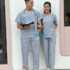 Bộ Scrubs Màu Ghi Non Nhật