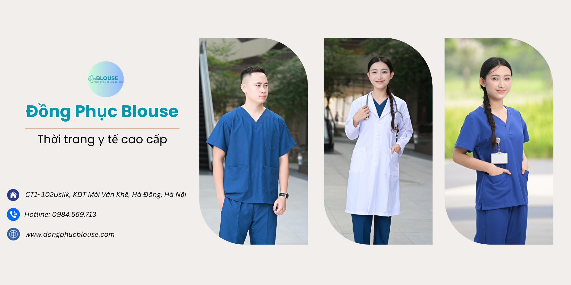 Đồng Phục Blouse -Banner