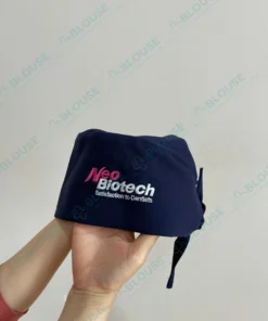 mũ y tế cao cấp - có thêu logo