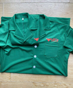 áo blouse màu xanh lá cây2